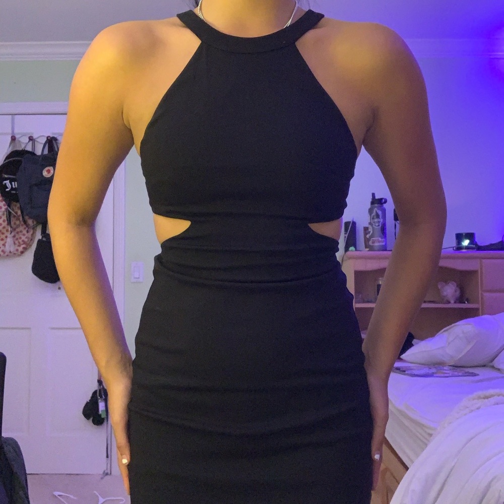 Cut out bodycon dress